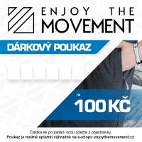 Dárkový poukaz Enjoy the Movement 100 Kč pro parkour